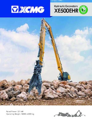Raupenbagger XCMG XE500EHR 