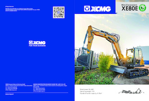 Raupenbagger XCMG XE80E Double Boom