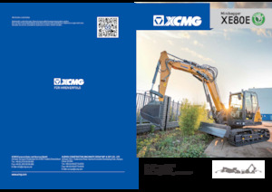 Raupenbagger XCMG XE80E Single boom