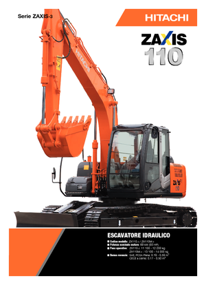 Raupenbagger Hitachi ZX 110-3