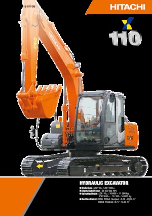 Raupenbagger Hitachi ZX 110 M 3