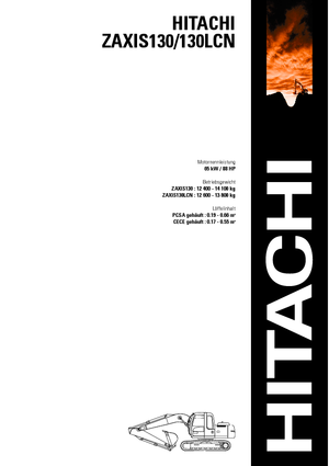 Raupenbagger Hitachi ZX 130