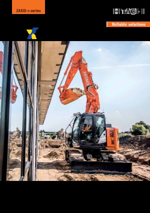 Raupenbagger Hitachi ZX135US-6