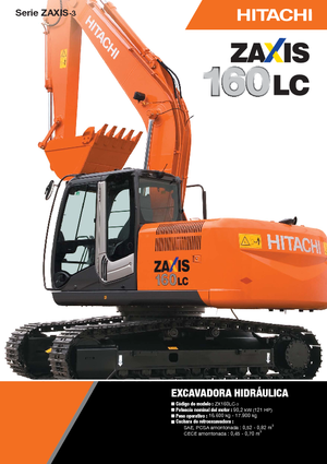 Raupenbagger Hitachi ZX 160 LC-3