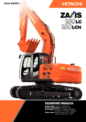 Raupenbagger Hitachi ZX 180 LC-3