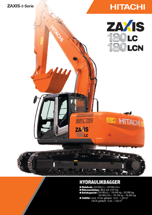 Raupenbagger Hitachi ZX 180 LC-3