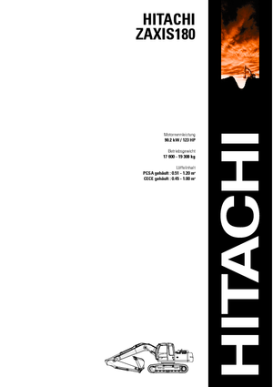 Raupenbagger Hitachi ZX 180 LC
