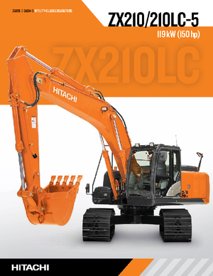 Raupenbagger Hitachi ZX 210 LC-5
