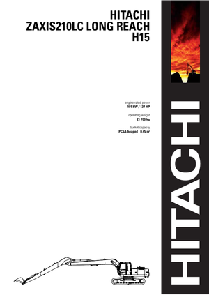 Raupenbagger Hitachi ZX 210 LC