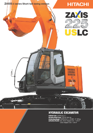 Raupenbagger Hitachi ZX 225 USLC-3