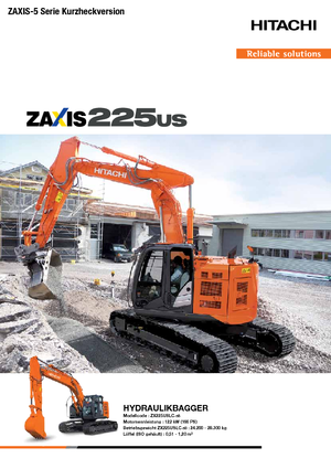 Raupenbagger Hitachi ZX 225 USLC-5
