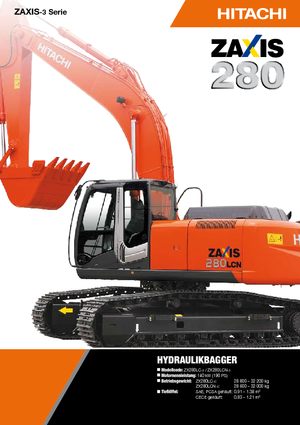 Raupenbagger Hitachi ZX 250 LC-3