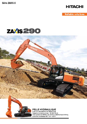 Raupenbagger Hitachi ZX 290 LCN-5