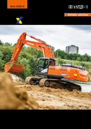 Raupenbagger Hitachi ZX350LC-6