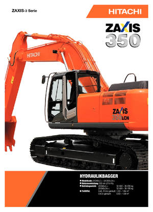 Raupenbagger Hitachi ZX 350 LCN-3