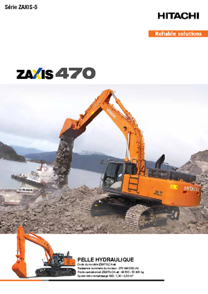 Raupenbagger Hitachi ZX 470 LCH-5