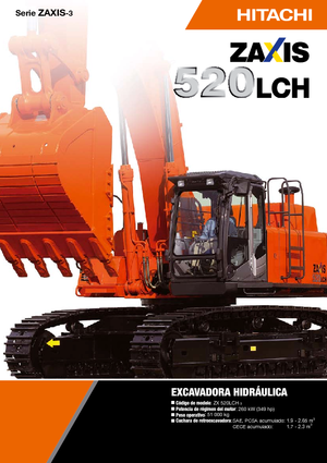 Raupenbagger Hitachi ZX 520 LCH-3
