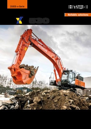Raupenbagger Hitachi ZX530LCH-6