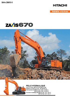 Raupenbagger Hitachi ZX670LCH-5B