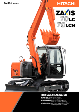 Raupenbagger Hitachi ZX 70 LC-3