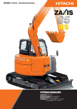 Raupenbagger Hitachi ZX 85 US-3