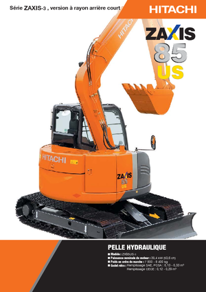 Raupenbagger Hitachi ZX 85 US-3