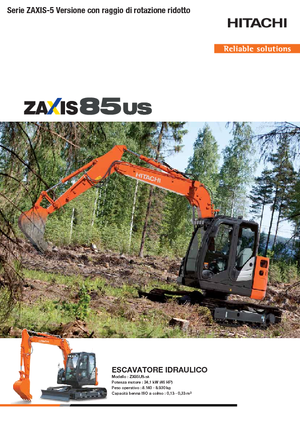 Raupenbagger Hitachi ZX85US-5A