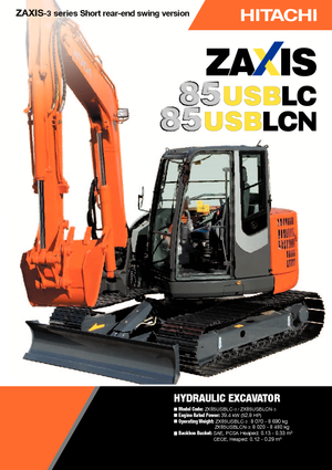 Raupenbagger Hitachi ZX 85 US BLC-3