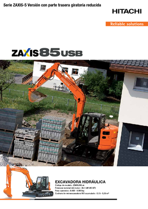 Raupenbagger Hitachi ZX85USB-5A