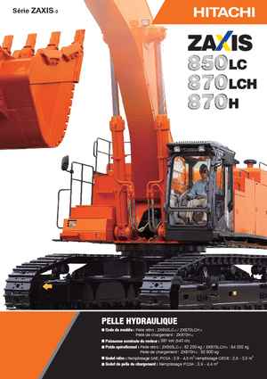 Raupenbagger Hitachi ZX 870 LCH-3