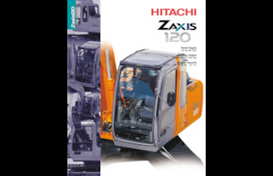 Raupenbagger Hitachi ZX120