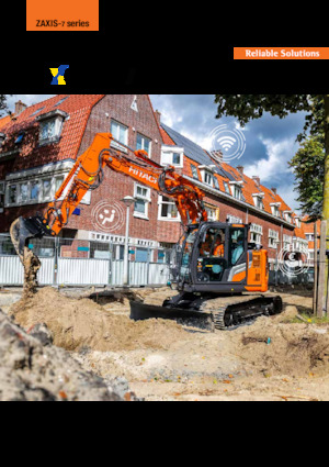 Raupenbagger Hitachi ZX130-7B