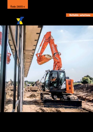 Raupenbagger Hitachi ZX135US-6