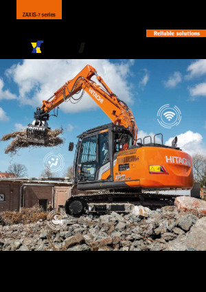 Raupenbagger Hitachi ZX135US-7