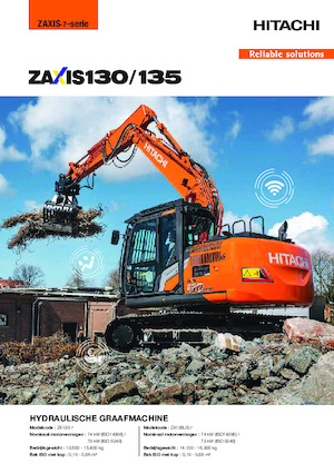 Raupenbagger Hitachi ZX135US-7
