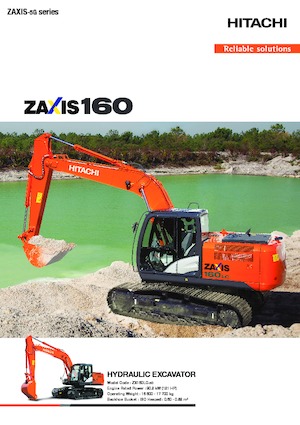 Raupenbagger Hitachi ZX160LC-5G