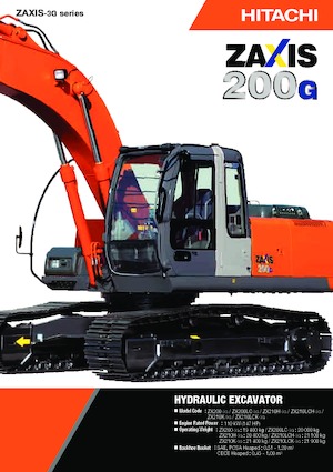 Raupenbagger Hitachi ZX200-3G