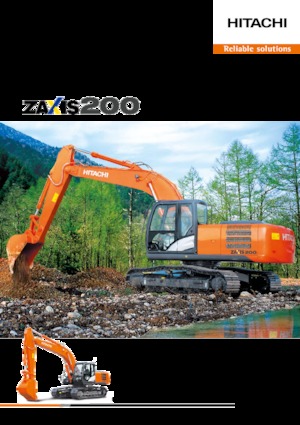 Raupenbagger Hitachi ZX200LC-5G