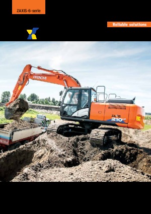 Raupenbagger Hitachi ZX210-6