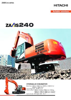 Raupenbagger Hitachi ZX250LCH-5G