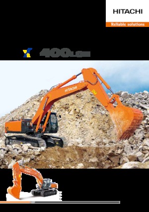 Raupenbagger Hitachi ZX400LCH-5G