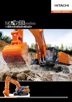 Raupenbagger Hitachi ZX670LCR-5G