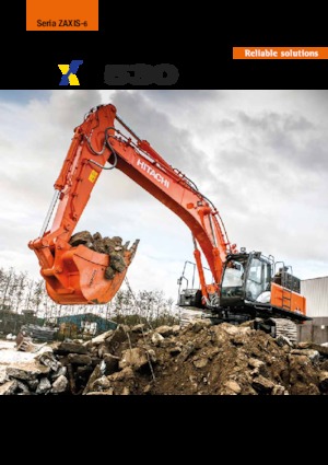 Raupenbagger Hitachi ZX530LCH-6