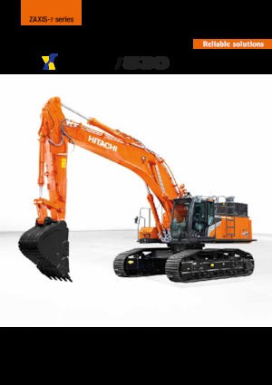 Raupenbagger Hitachi ZX530LCH-7