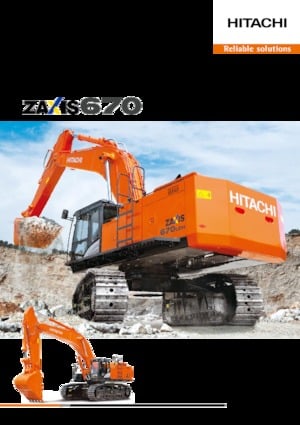 Raupenbagger Hitachi ZX670LC-5G