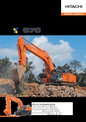 Raupenbagger Hitachi ZX670LCH-5G
