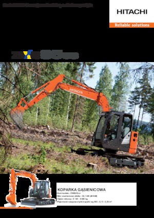Raupenbagger Hitachi ZX85US-5A