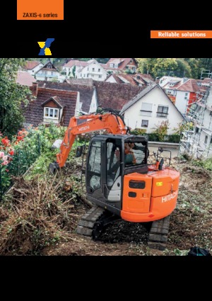 Raupenbagger Hitachi ZX85US-6