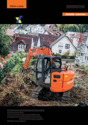 Raupenbagger Hitachi ZX85US-6