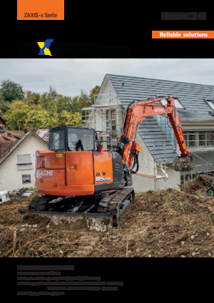 Raupenbagger Hitachi ZX85USB-6